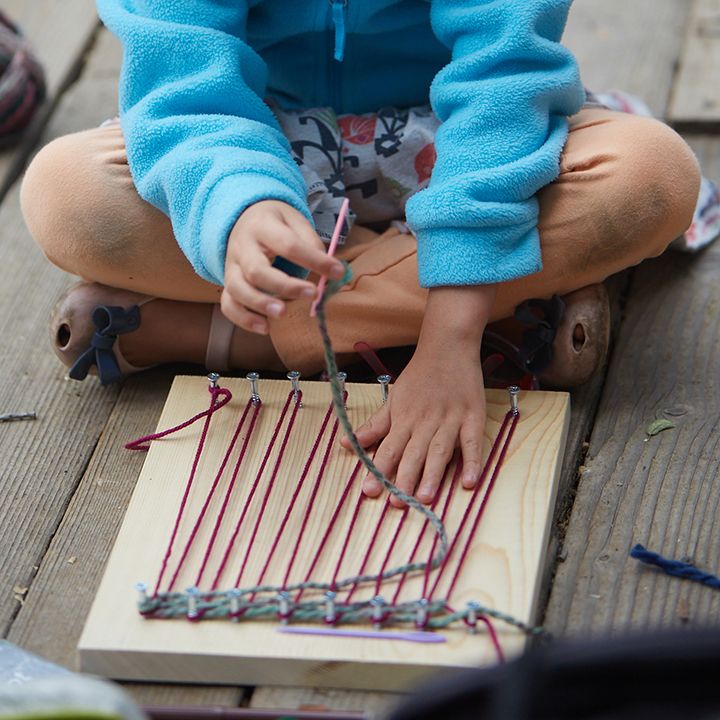 Making Looms and Weaving: A Double Maker Project